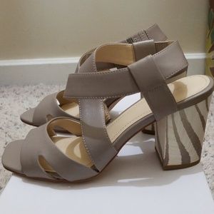 Calvin Klein sandals.